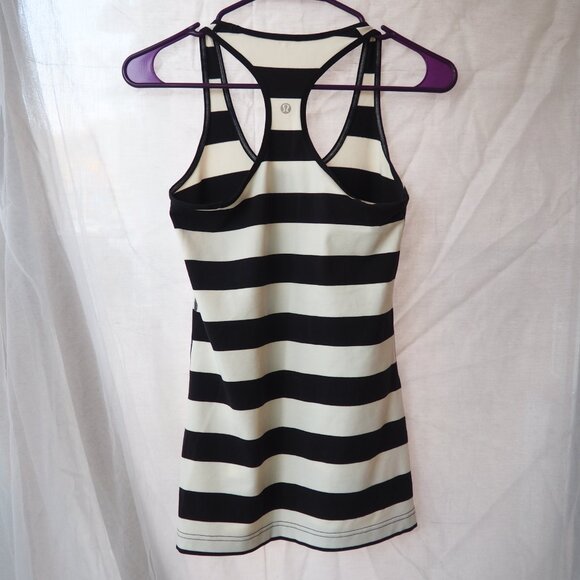 Lululemon Striped Racerback Tank Top - Picture 2 of 4